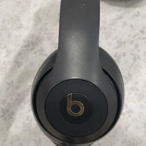 Beats by Dre Black and Gold Over-Ear Headphones
